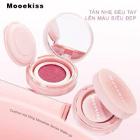 Má hồng Cushion Mooekiss phấn má hồng cushion Matte Nhẹ nhàng không bóng dầu Nhỏ gọn 3.2g
