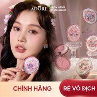 Má Hồng Flower Knows Midsummer HOA BIẾT phấn mắt bảng màu eyeshadow trôi Fairy Blush Adore