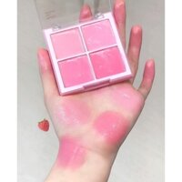 Má Hồng Kem 4 Ô Dasique Blending Mood Cheek Màu 19 Milky Berry