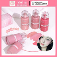Má Hồng Kem PERIPERA Sirupy Tok Cheek Mịn Bóng Hàng Nội Hàn 9g