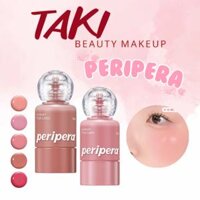 Má Hồng Kem Peripera Syrupy Tok Cheek Mịn Bóng 9g