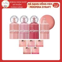 Má Hồng Kem Peripera Syrupy Tok Cheek Lên Màu Tự Nhiên Mịn Bóng 9g - Bebeau