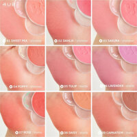 Má hồng phấn 4U2 FLOWER BLUSH xách tay Thái Lan