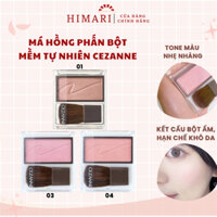 Má Hồng Phấn Bột Mềm Tự Nhiên Cezanne Himari Japan
