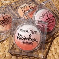 Má hồng phấn mắt bắt sáng Sivanna Colors Rainbow Baked Blush