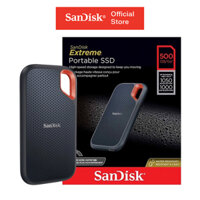 [Mã INBAU30 giảm 30K đơn 199K] Ổ cứng di động External SSD Sandisk Extreme V2 E61 500GB USB 3.2 Gen 2 SDSSDE61-500G-G25