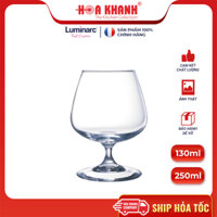 [Mã INBAU404 giảm 40K đơn 249K] Ly Uống Rượu Thủy Tinh Luminarc Cognac 130ML & 250ML - bộ 6 ly - G2630 & G2629