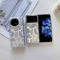 Mạ Kết Cấu Ốp lưng VIVO X Fold 2 Chống Sốc PC Vỏ Cứng Fold2 Ốp Lưng