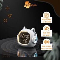 [Mã LIFE1511A giảm 10% đơn 50K] Loa bluetooth đồng hồ báo thức có đèn ngủ để bàn