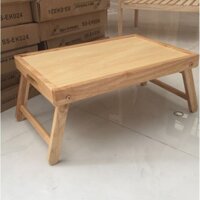 [Mã LIFEBKA5 giảm 10% tối đa 1 Triệu đơn 500k] BÀN ĂN GỖ MINI - BED TRAY