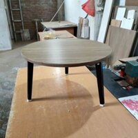 [Mã LIFEBKA5 giảm 10% tối đa 1 Triệu đơn 500k] (HOẢ TỐC 1H) Bàn trà gấp tròn chân sắt đa năng 50x30