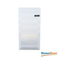 [Mã LIFEMC2510A -12% đơn 150K] HomeBase DKW Tủ nhựa mini để bàn trang điểm Thái Lan W16.7xD21.2xH33.2 Cm Trắng