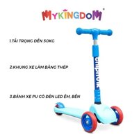 [Mã LIFEMCSBP3 giảm 80K đơn 250K] Xe Scooter Royal Baby Chipmunk 3 Bánh Xanh A-3/BLUE