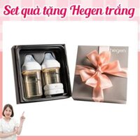 [Mã MKBC13 giảm 80k đơn 1 triệu] Bộ quà tặng Hegen Basic Stater Kit (gồm 1 bình 150ml, 1 bình 240ml, 2 nắp đậy trữ sữa)