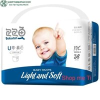 [Mã MKBCFAIR1 hoàn 8% xu đơn 400K] COMBO 2 bịch bỉm quần siêu thấm BOBOFISH ( M100/L92/XL84/XXL76/XXXL72)