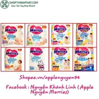 [Mã MKBCFAIR1 hoàn 8% xu đơn 400K] TÃ DÁN/QUẦN MERRIES NỘI ĐỊA THÊM MIẾNG ĐỦ SIZE S88/M68/ L58/ M64Q/L50Q/XL44Q