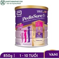 [Mã MKBCLIXI giảm 8% đơn 400K] Sữa Pediasure BA lon 850g