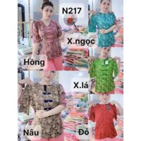 [Mã N217] Sét Bộ bà ba tôn dáng sang trọng