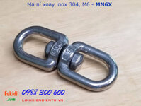 Ma ní inox xoay loại M6 - MN6X