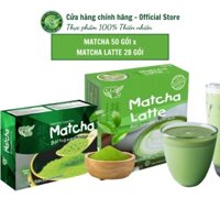 [Mã ONEL50 giảm 50K đơn 99K] Bộ Sản Phẩm Matcha Trà Xanh Nhật Bản ONELIFE - Matcha 50 gói x Matcha Latte 28 gói