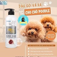 [Mã PET20K giảm 20K đơn 250K] SỮA TẮM CHUYÊN DỤNG CHO CHÓ LÔNG XOĂN POODLE FORBIS FORCANS CURLY HAIR 550ML