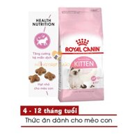 [Mã PET80K giảm 8% tối đa 80K đơn 350K] Thức ăn hạt cho mèo con Royal Canin Kitten (400g, 2kg)