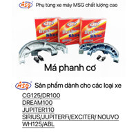 MÁ PHANH CƠ MSG xe:dr100,jupiter110,sirius/jupiterfi/exciter/nouvo,wh125/abl..