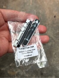 Má phanh xe đạp dùng cho vành Carbon Shimano Sram King Stop 76R sx tại đài loan - cặp(2 chiếc)