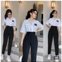 MÃ Q17: QUẦN BAGGY 2 KHUY XẾP LY LƯNG CHUN BIGSIZE TỪ 58-95KG