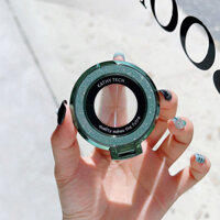 Mạ sang trọng Long lanh Vòng kim loại từ tính Kẹp điện thoại Giá đỡ Hỗ trợ sạc không dây