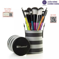 [Mã SGTTC40K giảm đến 40K đơn 50K] Bộ Cọ Trang Điểm BH Cosmetics 10 Pc Pop Art Brush Set