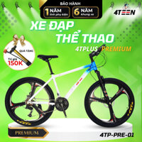 [MÃ SHOP 500K] Xe Đạp Thể Thao Cao Cấp 4TEEN Plus Premium Khung Hợp Kim Nhôm Bảo Hành 6 Năm Tặng Chắn Bùn Trước Sau