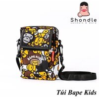 [Mã SKAMCLU8 giảm 10% cho đơn từ 100K] Túi Bape Kids và túi Camo Bape - vải xịn Có Bảo Hành [CLIP Tự Quay]