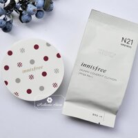 [Mã SKAMLTS2410 giảm 15K đơn 0Đ] [Hot] Lõi phấn nước cho da dầu Innisfree Skinny Coverfit Cushion SPF50+ [Chính hãng]