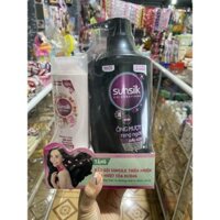 [Mã SKAMLTSM9 giảm 10% đơn 99K] Dầu Gội Sunsilk Óng Mượt Rạng Ngời 650g-Đen -Vàng