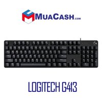 [Mã SKAMSALE0123 giảm 10% đơn 200k] Bàn phím cơ gaming có dây Logitech G413 SE Tactile sw (USBPBT) chính hãng