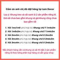 ☑☃✆[Mã SKAMSALE8 giảm 10% đơn 200K] Phông vải xanh lá tách nền dành cho studio chất Cotton Muslin Cao cấp