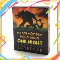 Ma Sói One Night Day Break Việt Hóa- Boardgame Cao Cấp