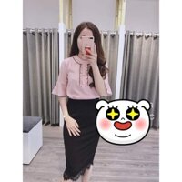 [Mã SRMA5115 giảm 50% tối đa 20k]Áo Bèo Tay Lỡ Dễ Thương