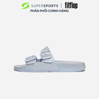 [Mã SSP150K77 giảm 150K đơn 1TR] Dép Nữ Fitflop Iqushion Pearlized Two-Bar Buckle - Xanh Dương - HI3-B05