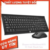 [Mã TH10KD20  hoàn đến10K xu] combo chuột bàn phim văn phòng HP KM100