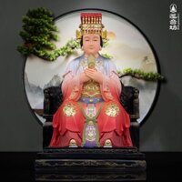 Ma Tổ nương giống như Thiên Mẫu Thiên Hậu nương Lâm Mặc Mê Châu đảo Ma Tổ phòng khách công nghệ nhựa cây trang trí