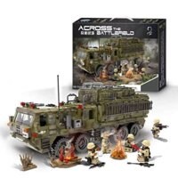 [Mã TOYDEC hoàn 20K xu đơn 50K] [Hàng có sẵn-Xả hàng tăng doanh số] Lego Tank XE TĂNG VẬN TẢI CỠ KHỦNG Xingbao 06014