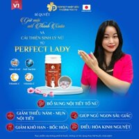 Mã V1: Viên uống Nội Tiết Tố NữPerfect Lady Nhật Bản - Níu giữ 10 năm thanh xuân