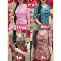 [Mã V10 ] Sét Bộ bà ba tôn dáng sang trọng