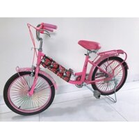 Mã XD02 Xe đạp trẻ em màu hồng