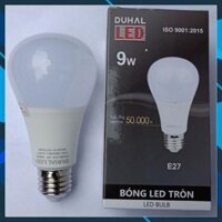 [Mã🔥2Y93FE50K🔥giảm 50k cho đơn 500k] Bóng đèn Led Bulb 9w Duhal, bóng Led tròn đui E27