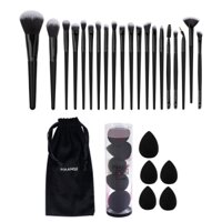 MAANGE Bộ cọ trang điểm 20 món + miếng bọt biển - Đầy đủ các dụng cụ trang điểm chuyên nghiệp 52000