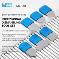 Maant MY-118 Công cụ mở thép kim loại siêu mỏng Bộ lưỡi loại bỏ keo Độ cứng cao Màn hình tách mở Dụng cụ