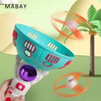 🎈Mabay  Xuyên Biên Giới Gian Hàng Chiếu Sáng Âm Nhạc Spaceman Tre Chuồn Chuồn Bắn Súng Điện Đồ Chơi Trẻ Em Frisbee UFO 3-6